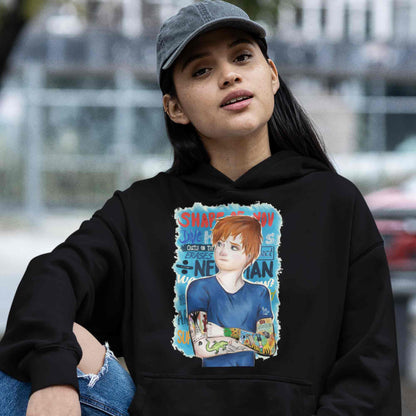 ed sheeran teddy hoodie hooded sweatshirt winterwear music band buy online united states usa the banyan tee tbt men women girls boys unisex black