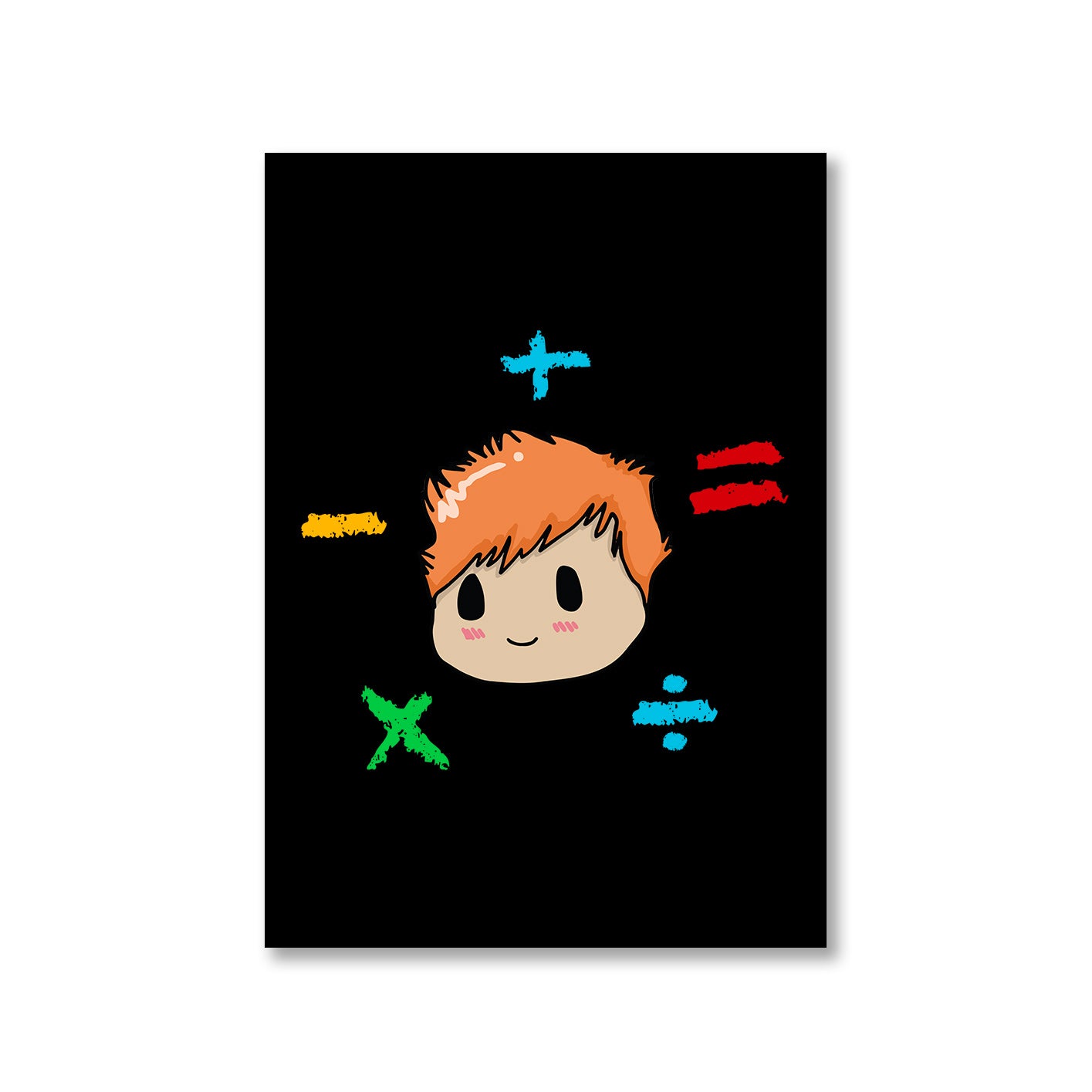 ed sheeran the album math poster wall art buy online united states of america usa the banyan tee tbt a4