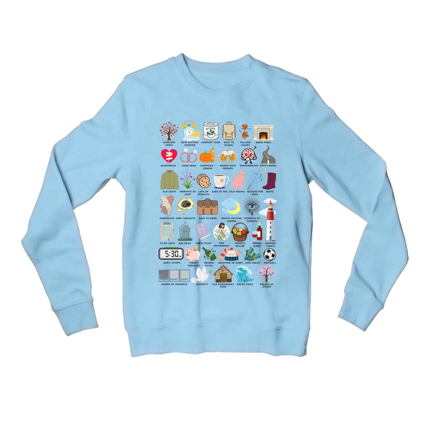 ed sheeran autumn variations sweatshirt upper winterwear music band buy online united states usa the banyan tee tbt men women girls boys unisex baby blue