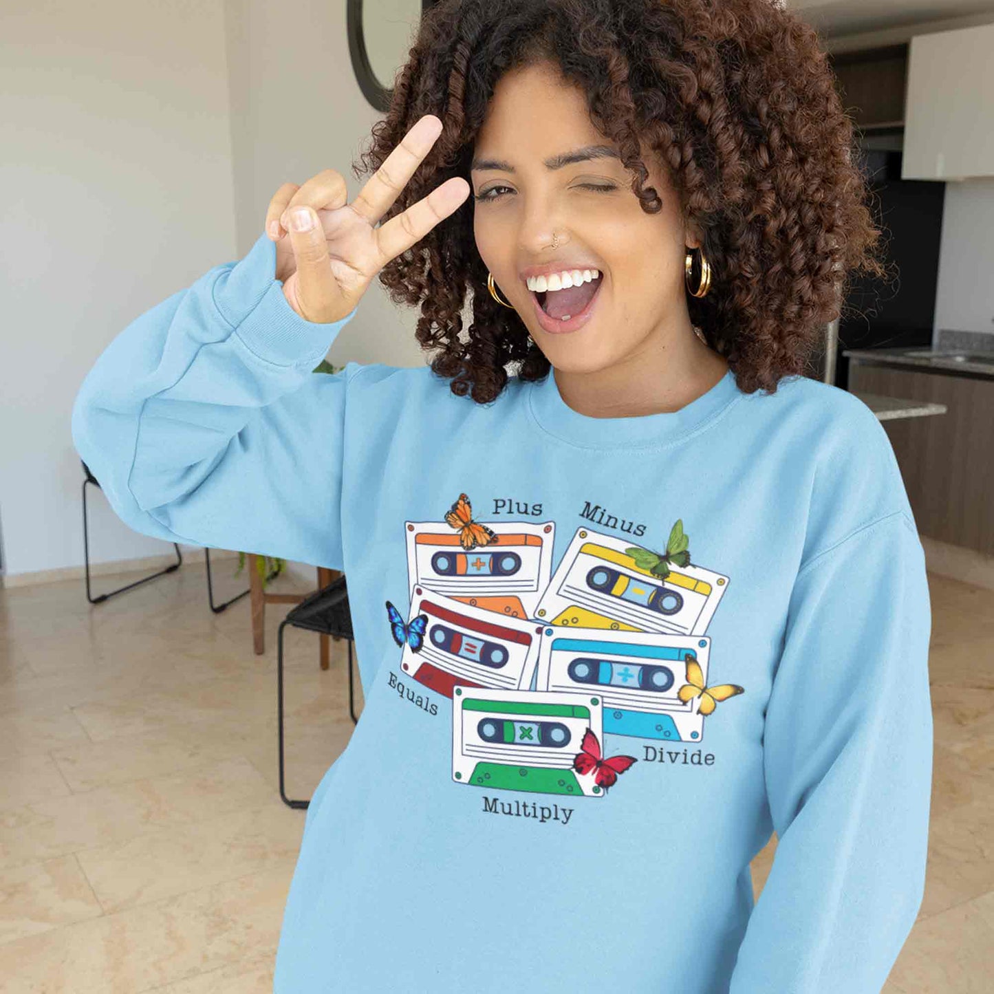 ed sheeran ed's math sweatshirt upper winterwear music band buy online united states usa the banyan tee tbt men women girls boys unisex baby blue