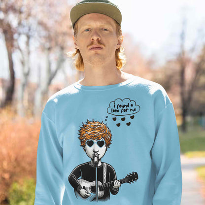 ed sheeran perfect sweatshirt upper winterwear music band buy online united states usa the banyan tee tbt men women girls boys unisex baby blue