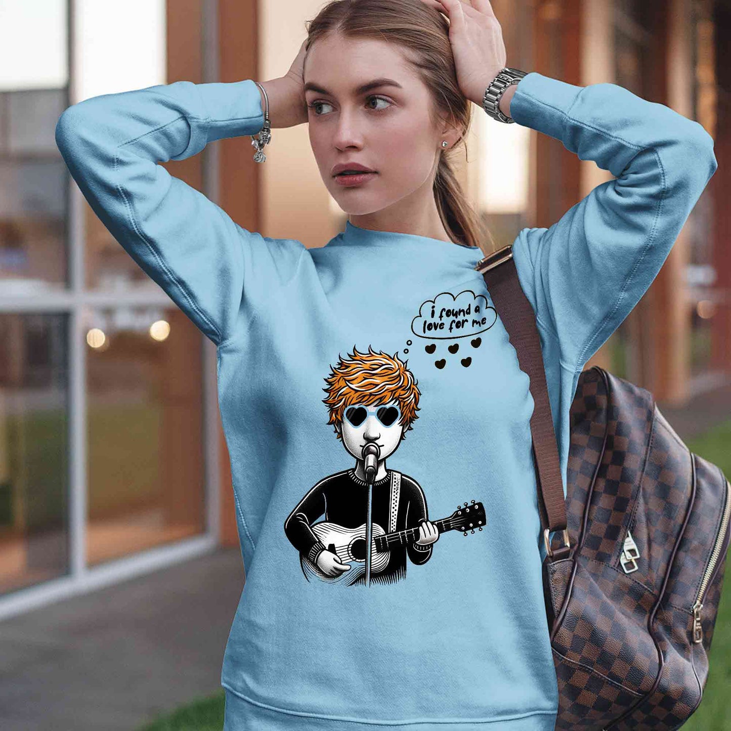 ed sheeran perfect sweatshirt upper winterwear music band buy online united states usa the banyan tee tbt men women girls boys unisex baby blue