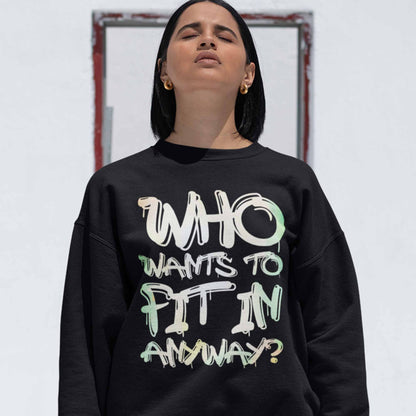 ed sheeran nobody wants to fit in - i don't care sweatshirt upper winterwear music band buy online united states usa the banyan tee tbt men women girls boys unisex black