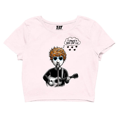 ed sheeran perfect crop top music band buy online united states of america usa the banyan tee tbt men women girls boys unisex baby pink