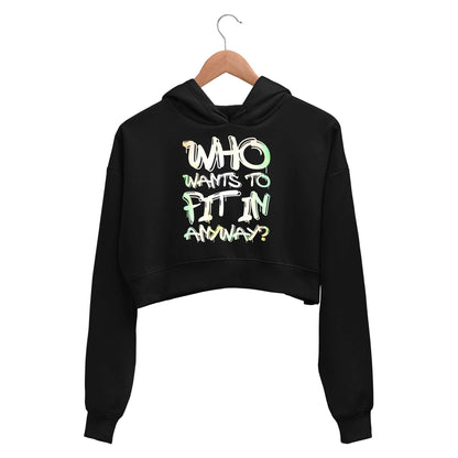 ed sheeran nobody wants to fit in - i don't care crop hoodie hooded sweatshirt upper winterwear music band buy online india the banyan tee tbt men women girls boys unisex black