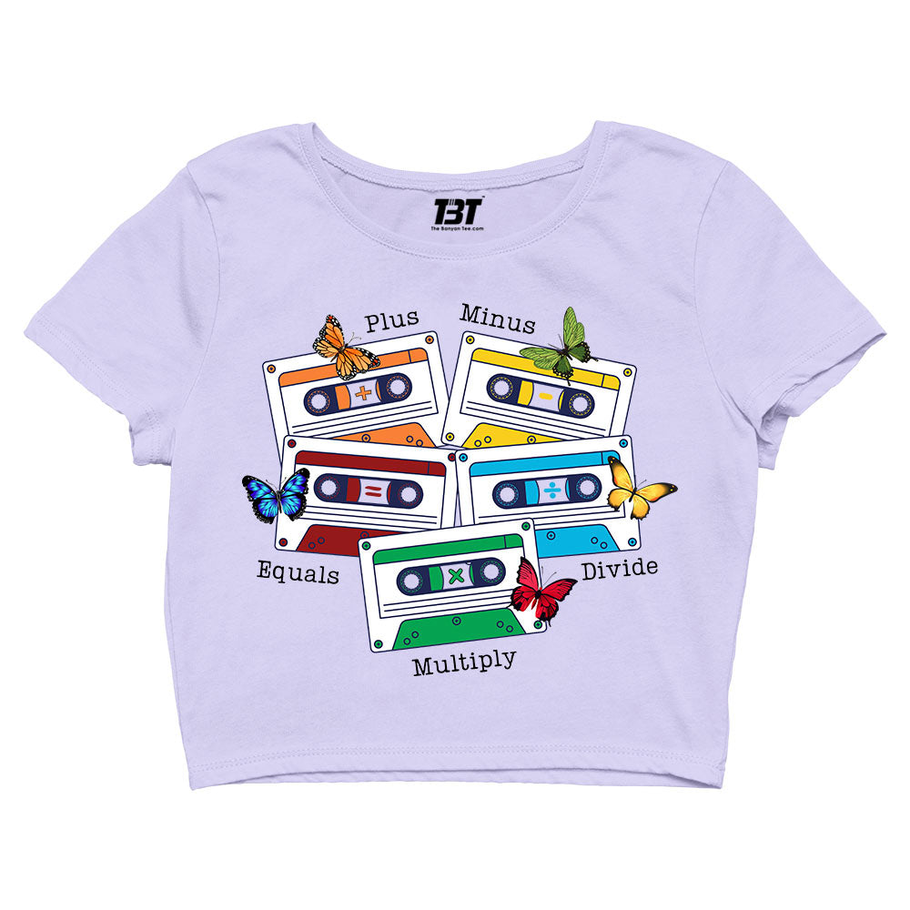 ed sheeran ed's math crop top music band buy online united states of america usa the banyan tee tbt men women girls boys unisex xs