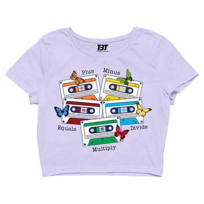 ed sheeran ed's math crop top music band buy online united states of america usa the banyan tee tbt men women girls boys unisex xs