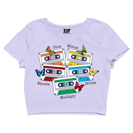 ed sheeran ed's math crop top music band buy online united states of america usa the banyan tee tbt men women girls boys unisex xs