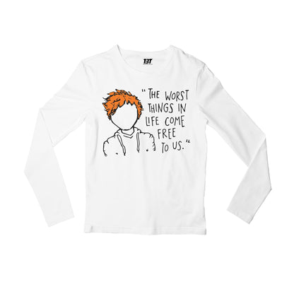 ed sheeran the a team full sleeves long sleeves music band buy online india the banyan tee tbt men women girls boys unisex white