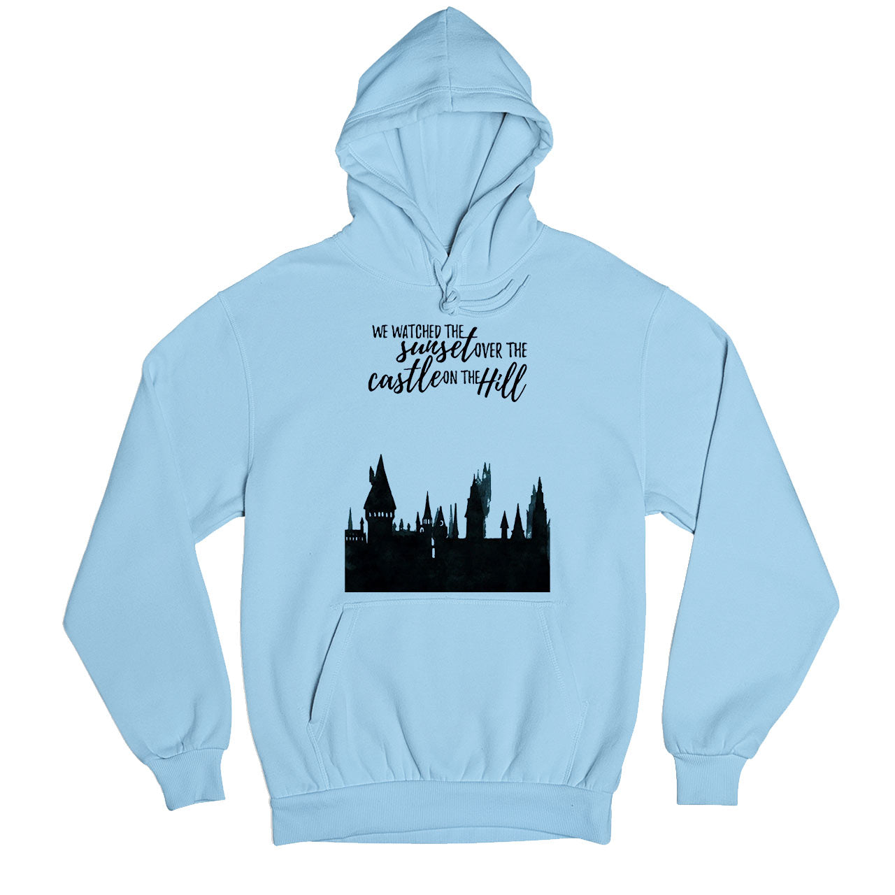 ed sheeran castle on the hill hoodie hooded sweatshirt winterwear music band buy online united states usa the banyan tee tbt men women girls boys unisex baby blue