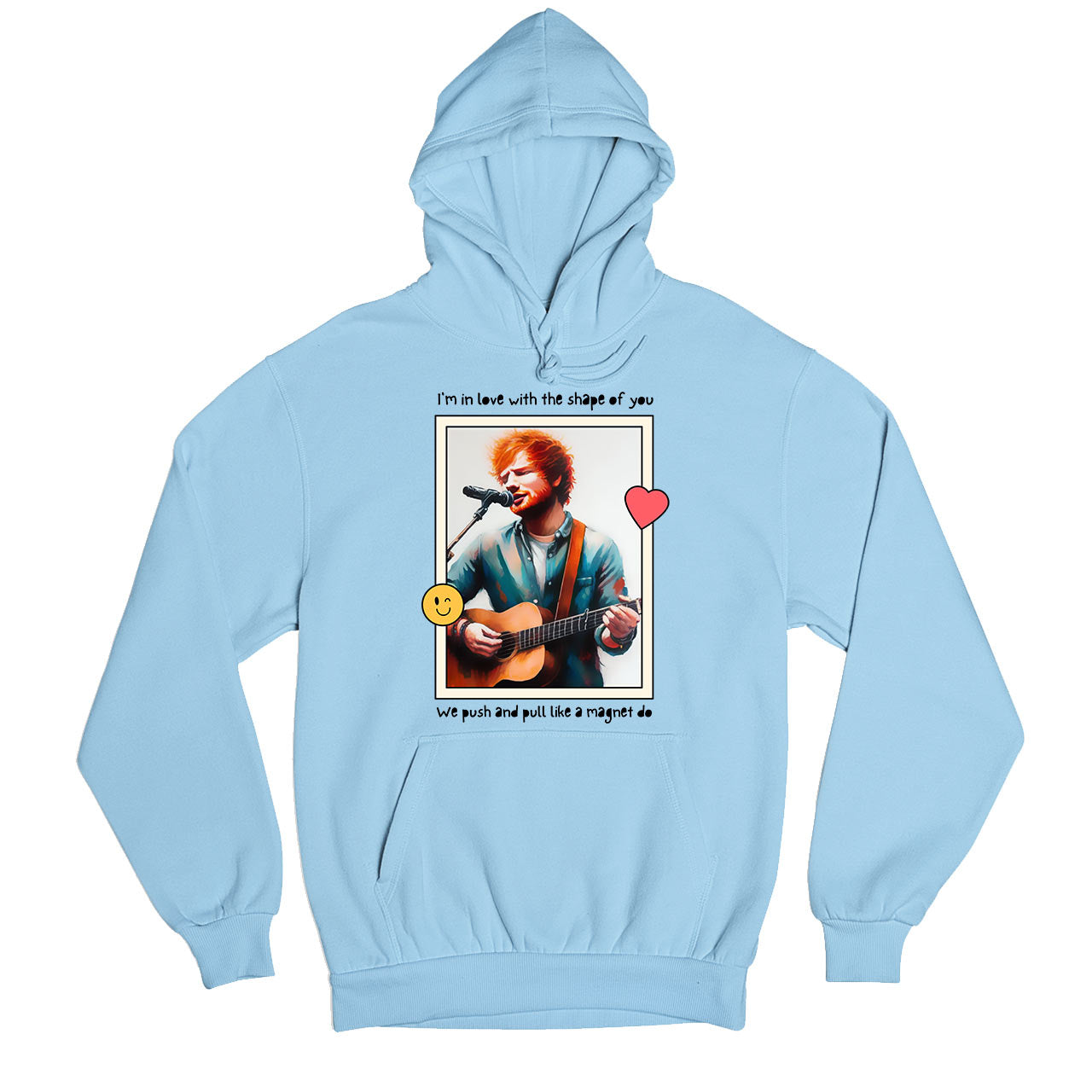 ed sheeran shape of you hoodie hooded sweatshirt winterwear music band buy online usa united states of america the banyan tee tbt men women girls boys unisex baby blue