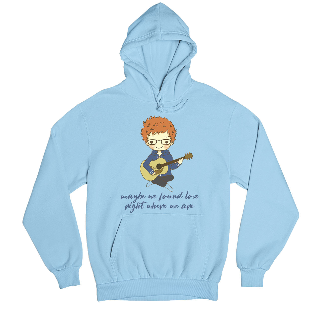 ed sheeran thinking out loud hoodie hooded sweatshirt winterwear music band buy online usa united states of america the banyan tee tbt men women girls boys unisex baby blue