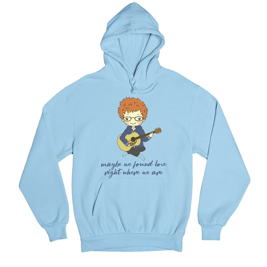 ed sheeran thinking out loud hoodie hooded sweatshirt winterwear music band buy online united states usa the banyan tee tbt men women girls boys unisex baby blue