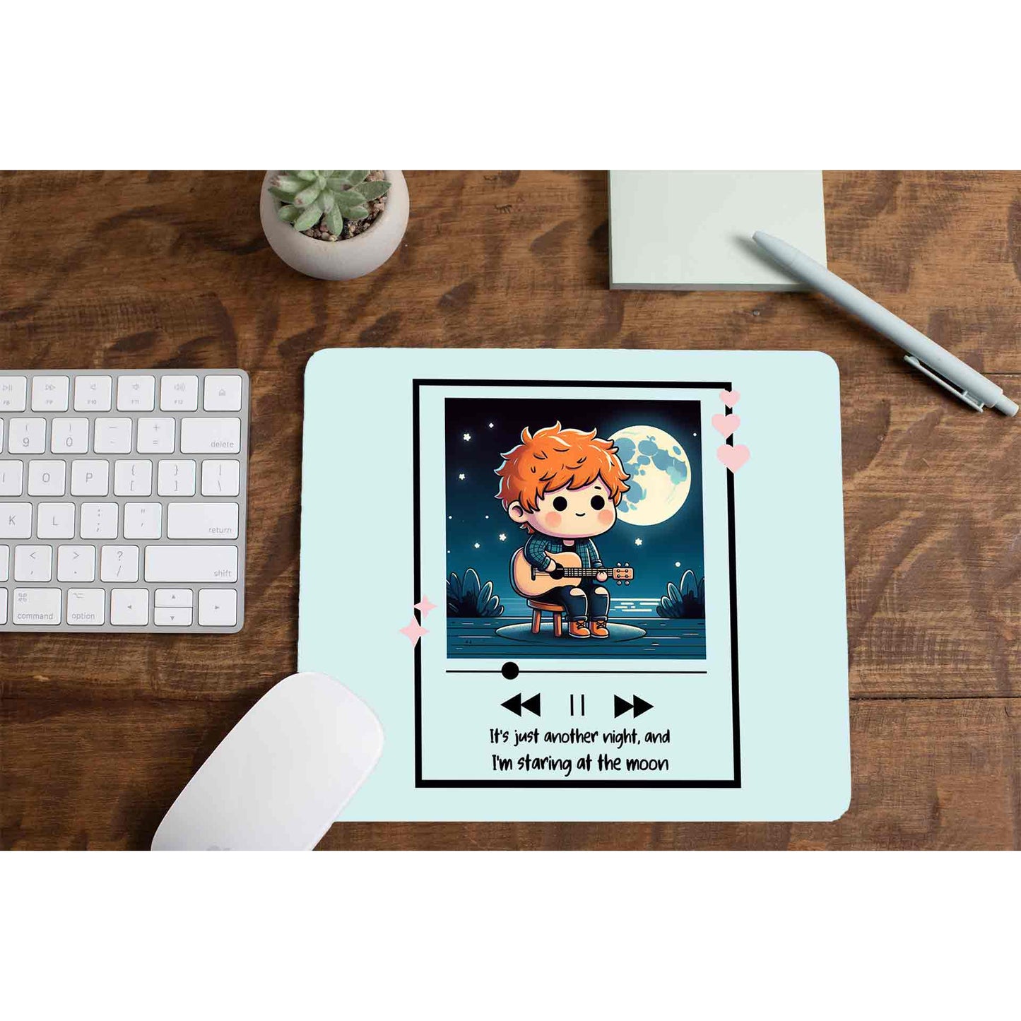 ed sheeran all of our stars mousepad logitech large anime music band buy online united states of america usa the banyan tee tbt men women girls boys unisex