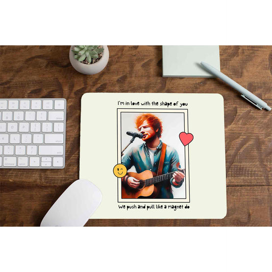 ed sheeran shape of you mousepad logitech large anime music band buy online united states of america usa the banyan tee tbt men women girls boys unisex