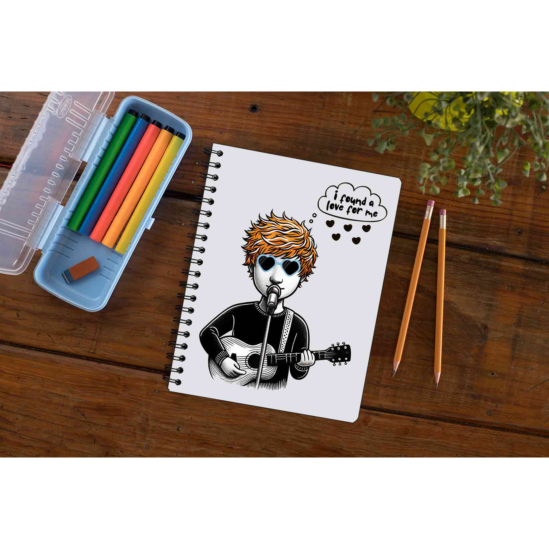 ed sheeran perfect notebook notepad diary buy online united states of america usa the banyan tee tbt unruled