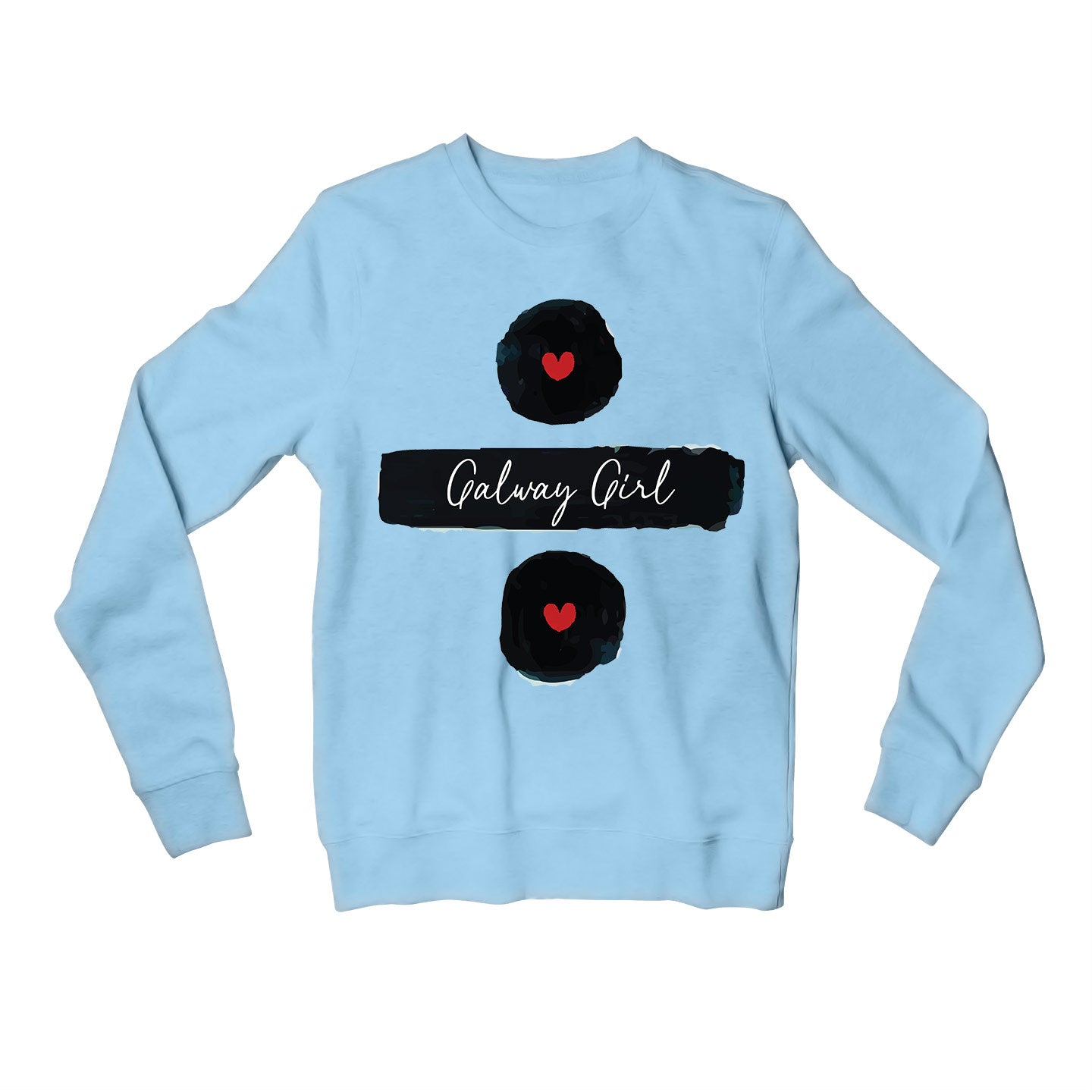 ed sheeran galway girl sweatshirt upper winterwear music band buy online united states of america usa the banyan tee tbt men women girls boys unisex gray