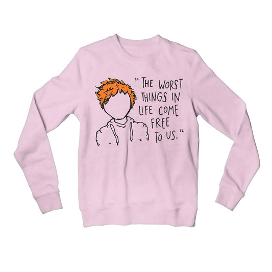 ed sheeran the a team sweatshirt upper winterwear music band buy online united states usa the banyan tee tbt men women girls boys unisex gray