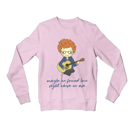 ed sheeran thinking out loud sweatshirt upper winterwear music band buy online united states usa the banyan tee tbt men women girls boys unisex gray