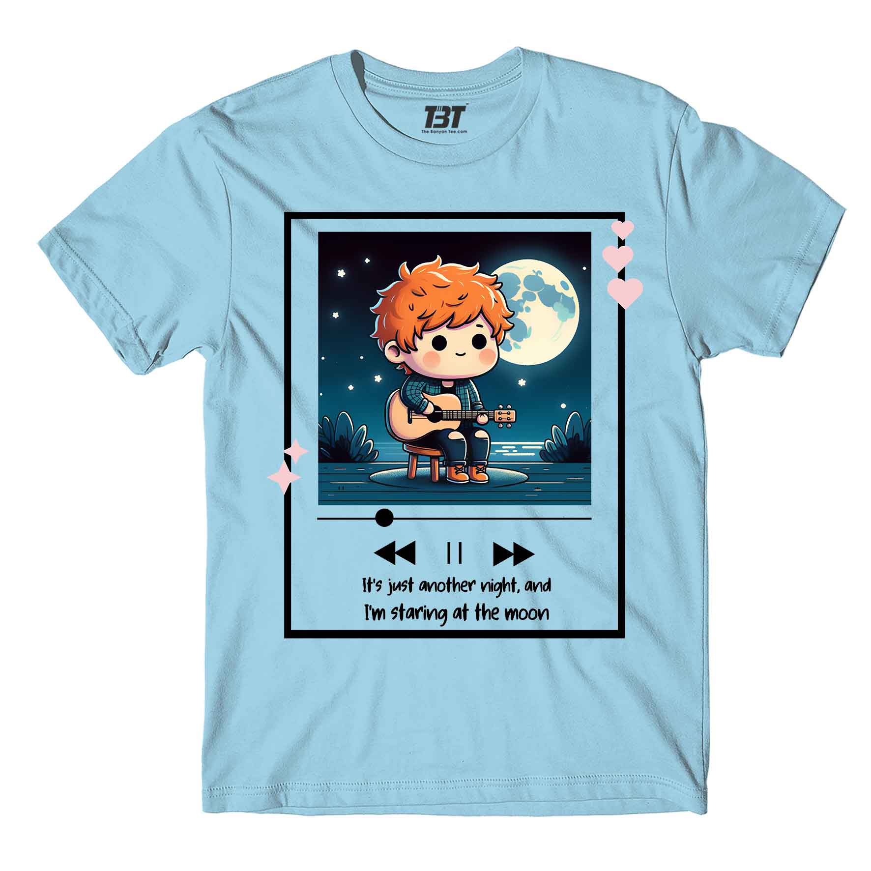 ed sheeran all of our stars t-shirt music band buy online usa united states the banyan tee tbt men women girls boys unisex ocean blue