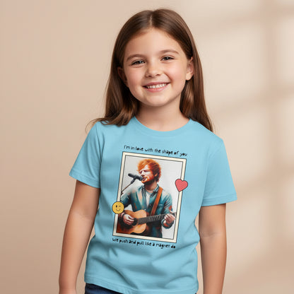 ed sheeran shape of you t-shirt music band buy online united states of america usa the banyan tee tbt men women girls boys unisex sky blue