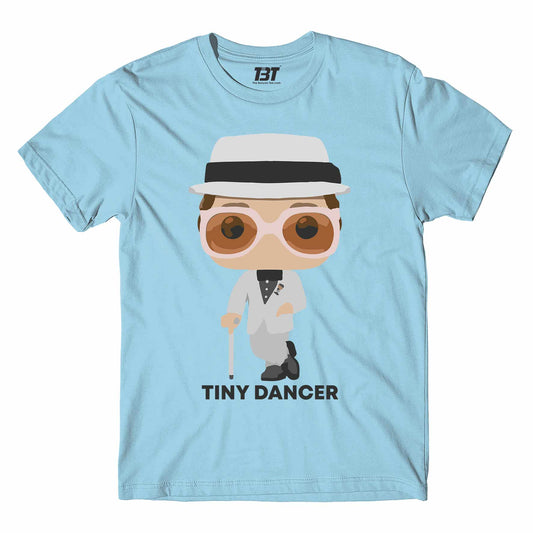 elton john tiny dancer t-shirt music band buy online usa united states the banyan tee tbt men women girls boys unisex Ocean  Blue