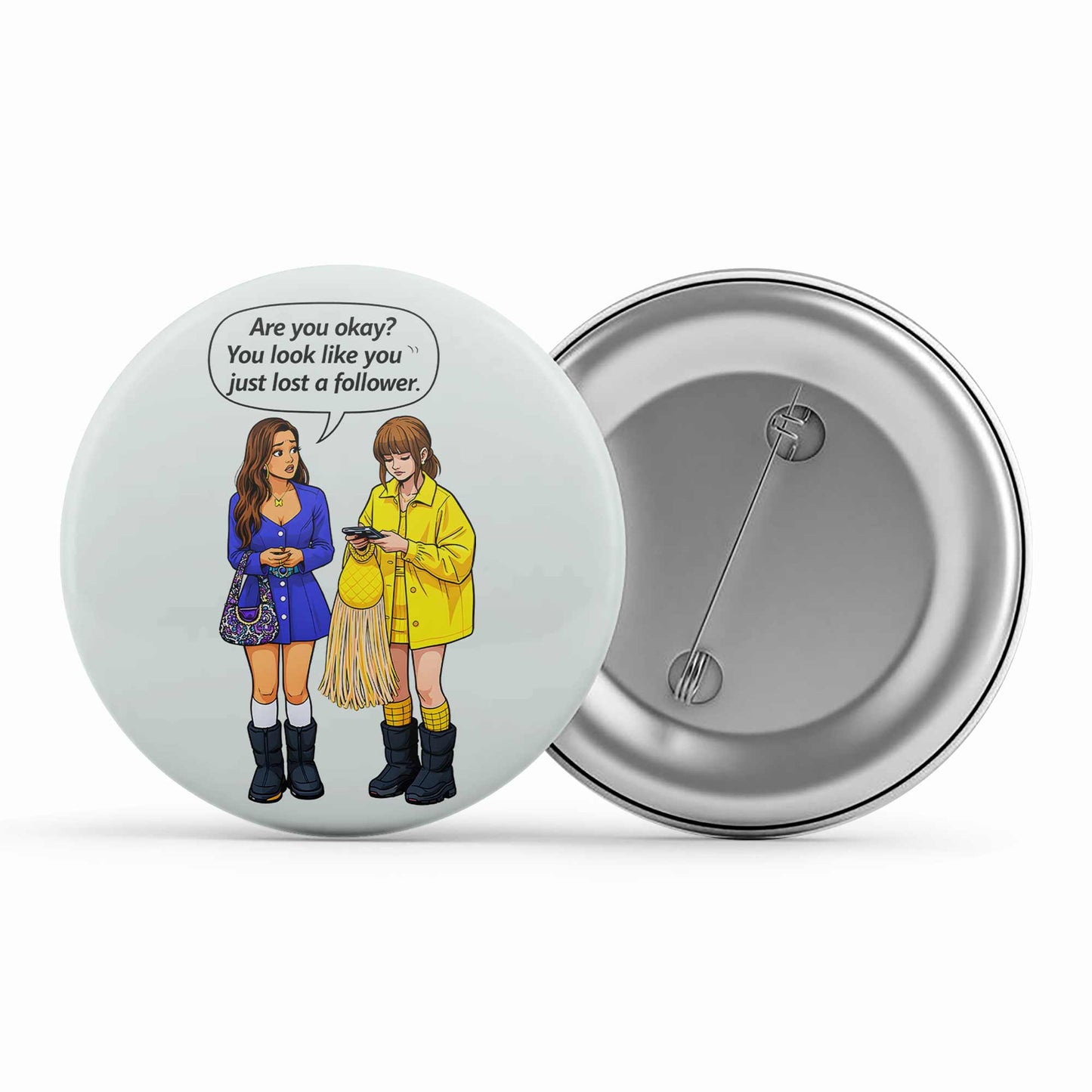 emily in paris lost a follower badge pin button tv & movies buy online united states usa the banyan tee tbt men women girls boys unisex  