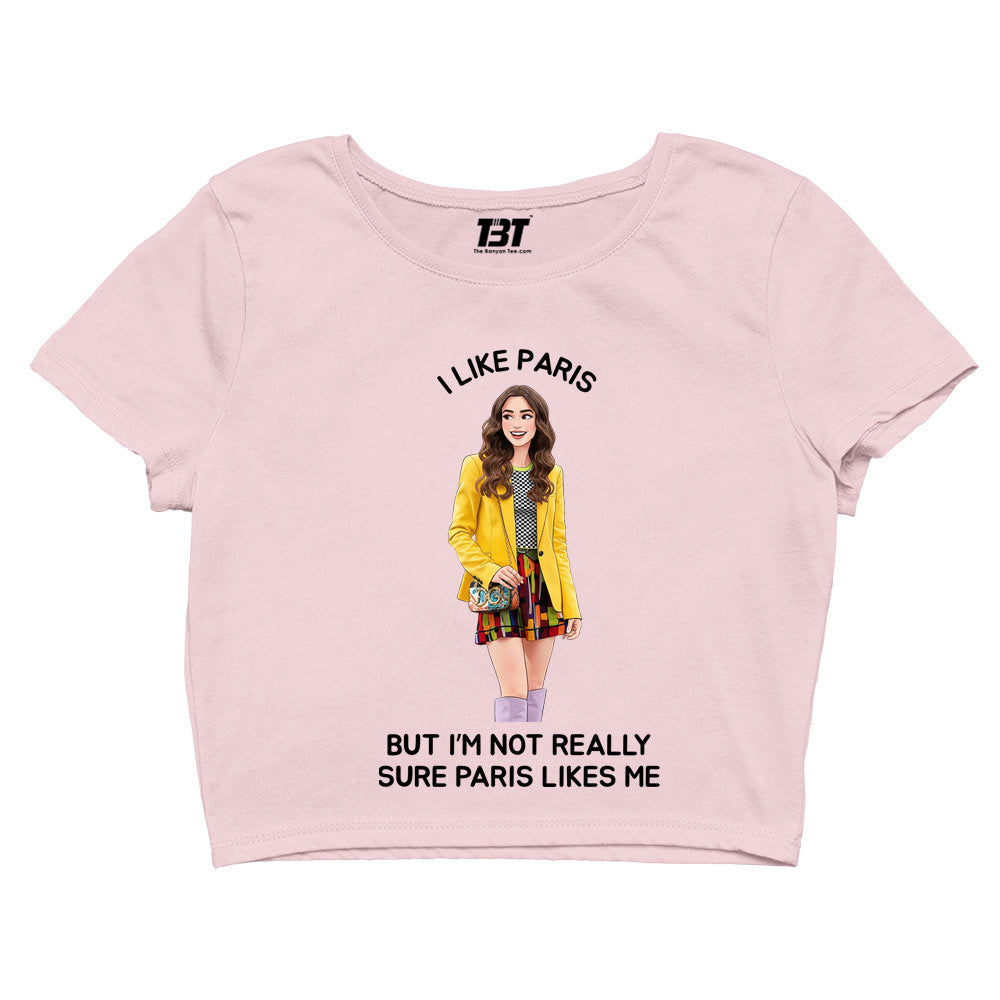 emily in paris i like paris crop top tv & movies buy online united states usa the banyan tee tbt men women girls boys unisex s 