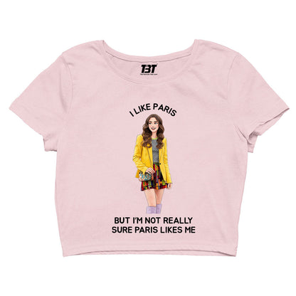 emily in paris i like paris crop top tv & movies buy online united states usa the banyan tee tbt men women girls boys unisex s 