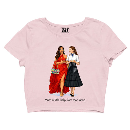 emily in paris mon amie crop top tv & movies buy online united states usa the banyan tee tbt men women girls boys unisex s 