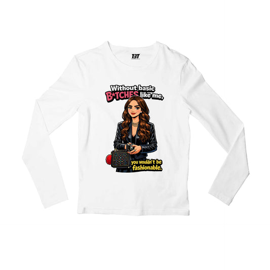 emily in paris fashionable full sleeves long sleeves tv & movies buy online united states usa the banyan tee tbt men women girls boys unisex white 
