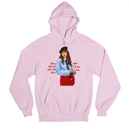 emily in paris how about you do you hoodie hooded sweatshirt winterwear tv & movies buy online united states usa the banyan tee tbt men women girls boys unisex baby pink 