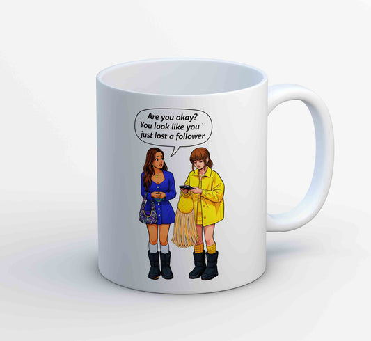 emily in paris lost a follower mug coffee ceramic tv & movies buy online united states usa the banyan tee tbt men women girls boys unisex  