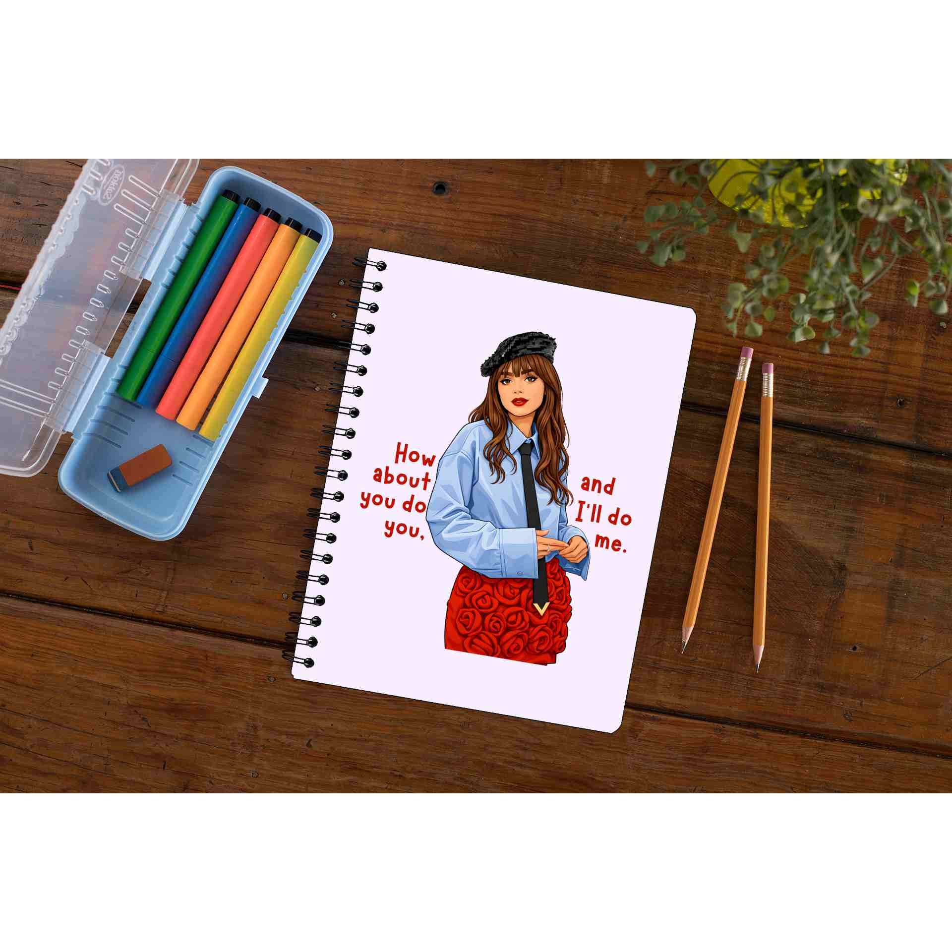 emily in paris how about you do you notebook notepad diary buy online united states usa the banyan tee tbt unruled 