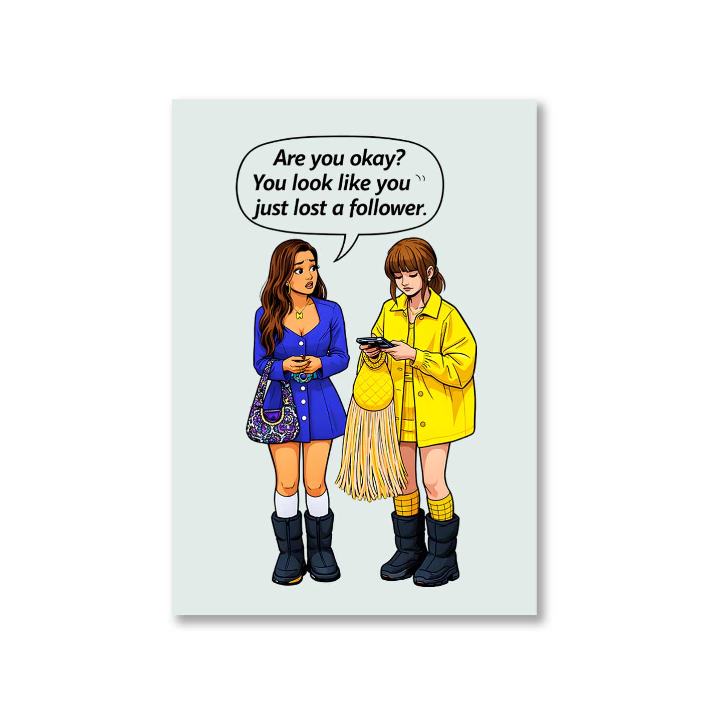 emily in paris lost a follower poster wall art buy online united states usa the banyan tee tbt 8 x 10 