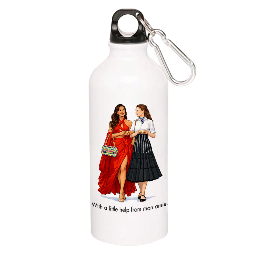 emily in paris mon amie sipper steel water bottle flask gym shaker tv & movies buy online india the banyan tee tbt men women girls boys unisex  
