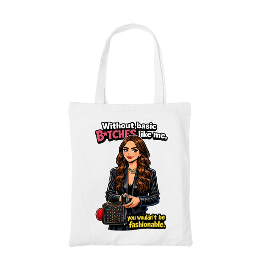 emily in paris fashionable tote bag cotton printed tv & movies buy online united states usa the banyan tee tbt men women girls boys unisex  