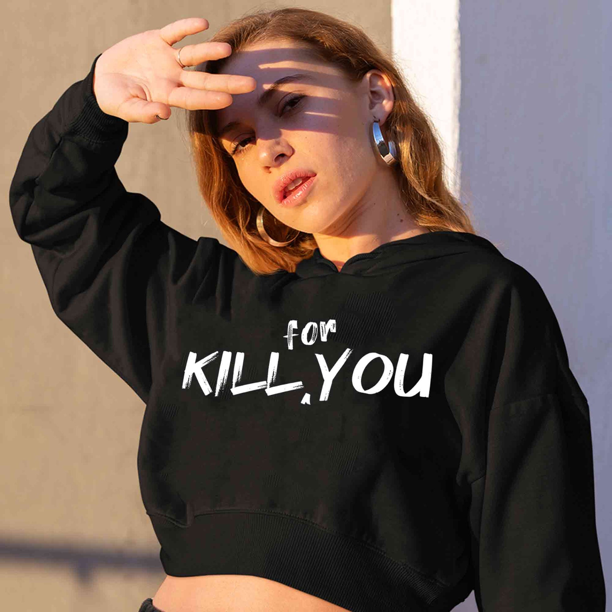 eminem kill for you crop hoodie hooded sweatshirt upper winterwear music band buy online india the banyan tee tbt men women girls boys unisex black