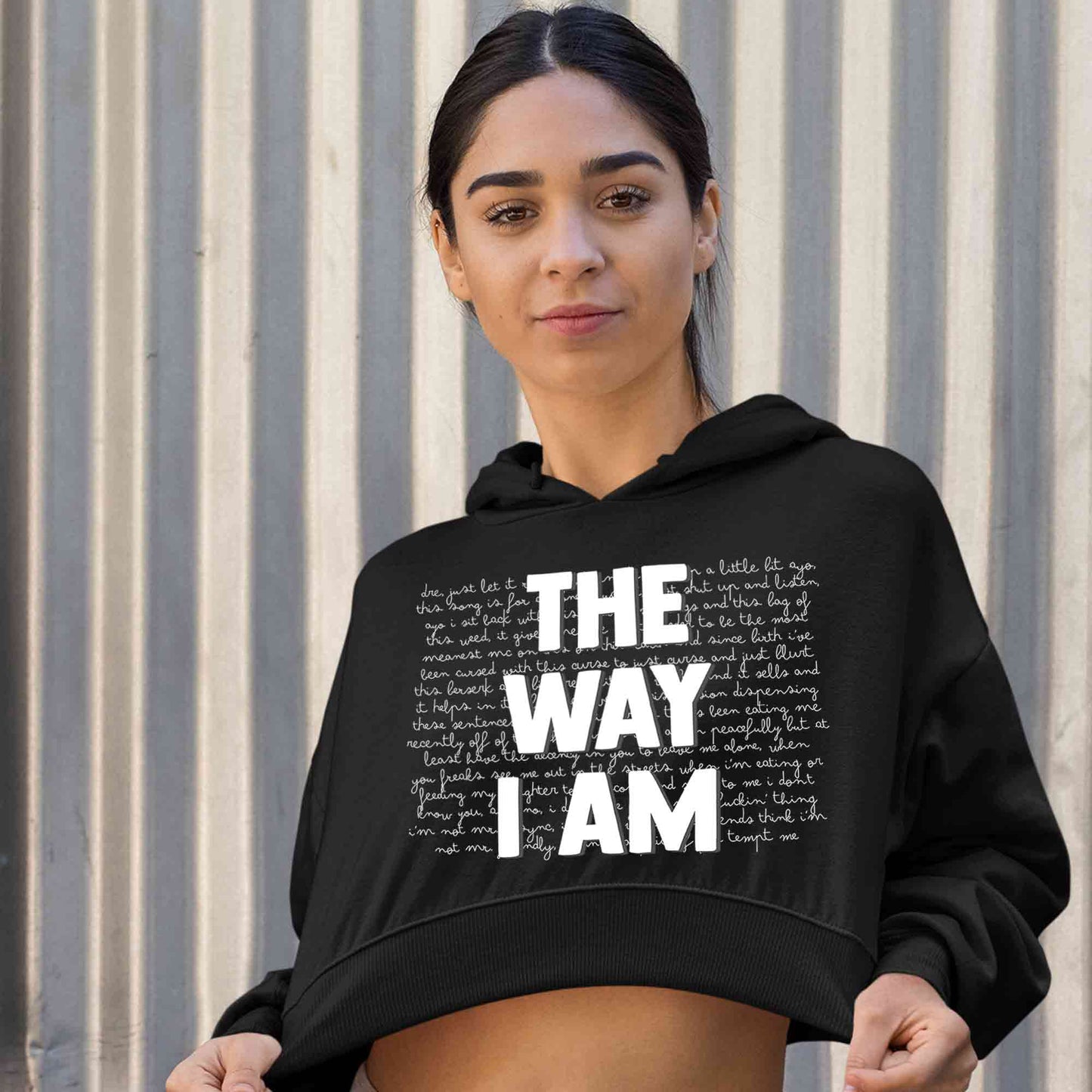 eminem the way i am crop hoodie hooded sweatshirt upper winterwear music band buy online india the banyan tee tbt men women girls boys unisex black
