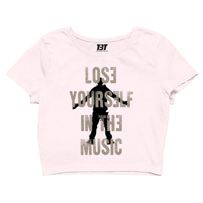 eminem lose yourself for the music crop top music band buy online united states of america usa the banyan tee tbt men women girls boys unisex lavender