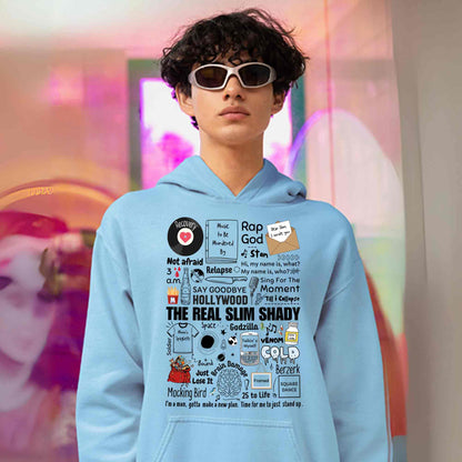 eminem shady doodle hoodie hooded sweatshirt winterwear music band buy online united states usa the banyan tee tbt men women girls boys unisex baby blue