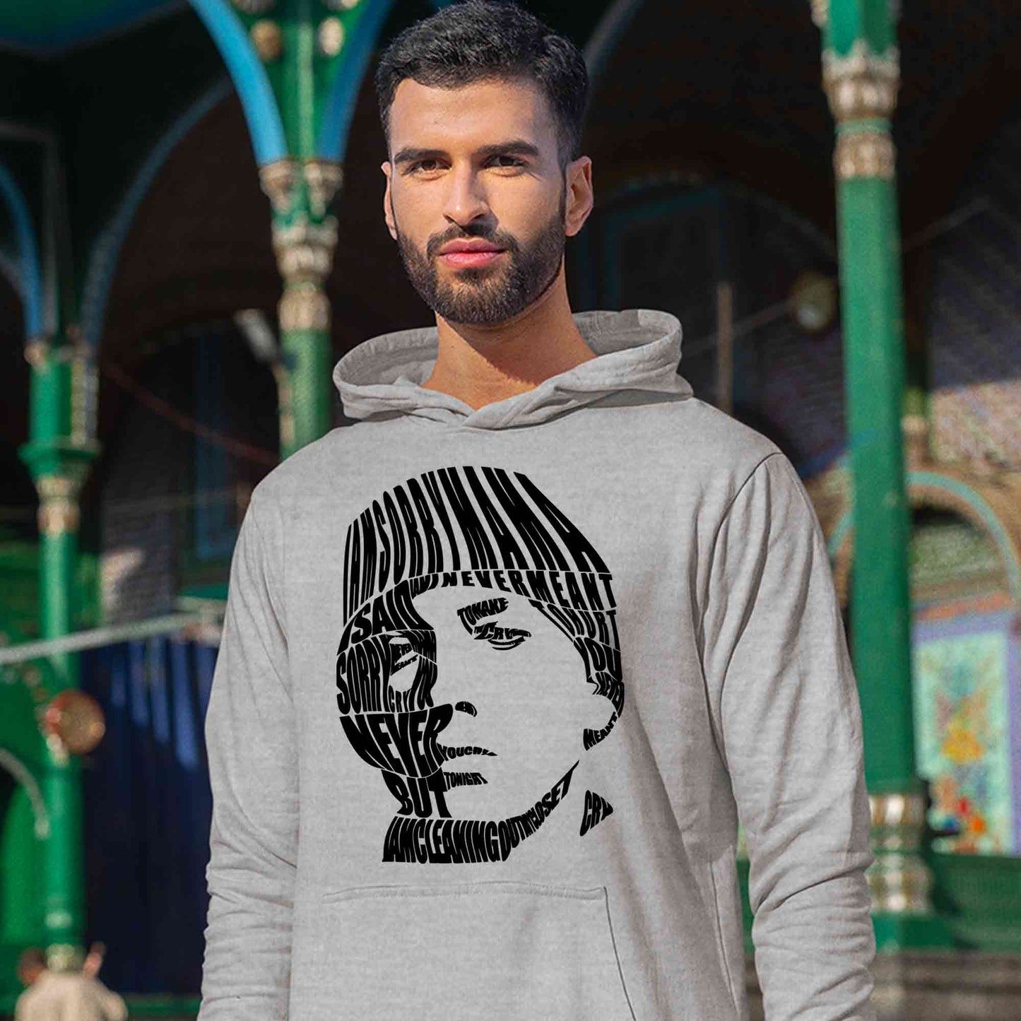 eminem cleaning out my closet hoodie hooded sweatshirt winterwear music band buy online united states usa the banyan tee tbt men women girls boys unisex gray