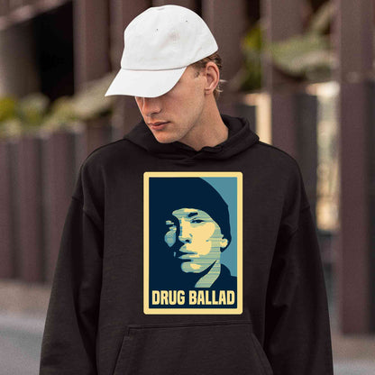 eminem drug ballad hoodie hooded sweatshirt winterwear music band buy online united states usa the banyan tee tbt men women girls boys unisex black
