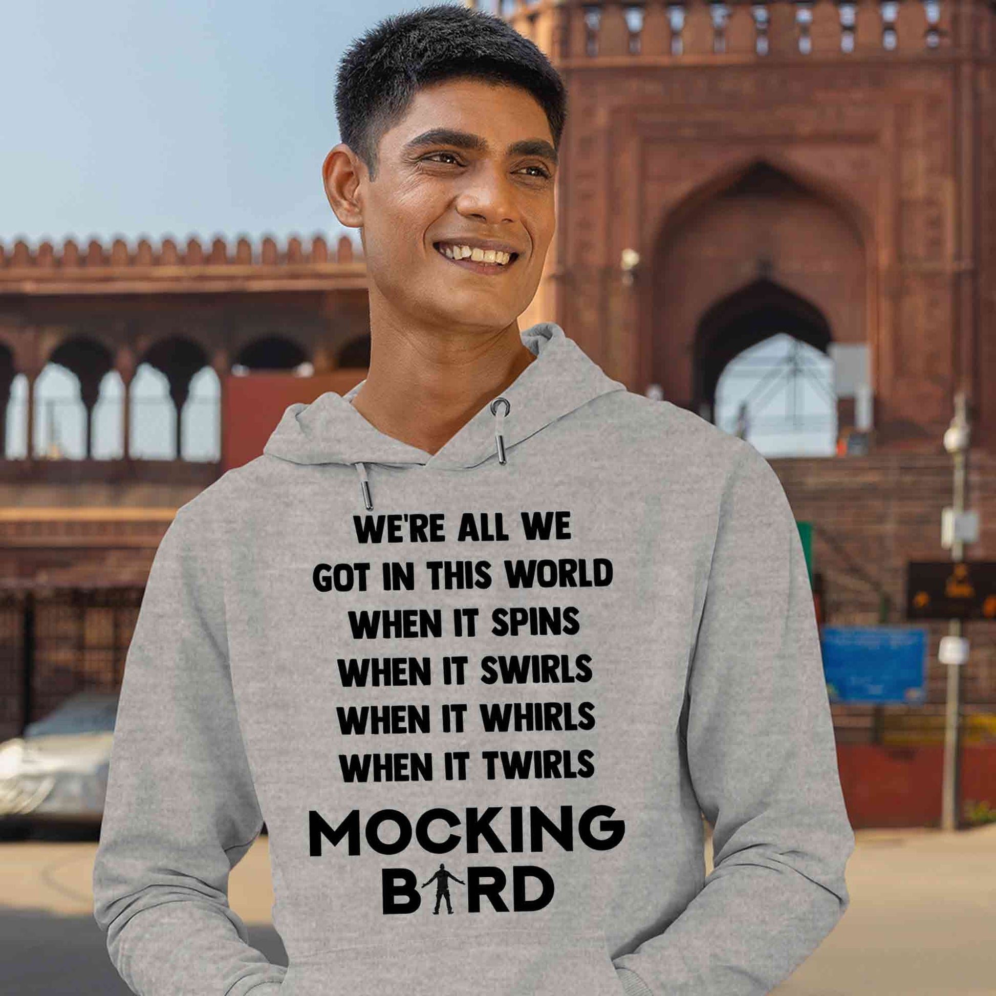 eminem mocking bird hoodie hooded sweatshirt winterwear music band buy online united states usa the banyan tee tbt men women girls boys unisex gray