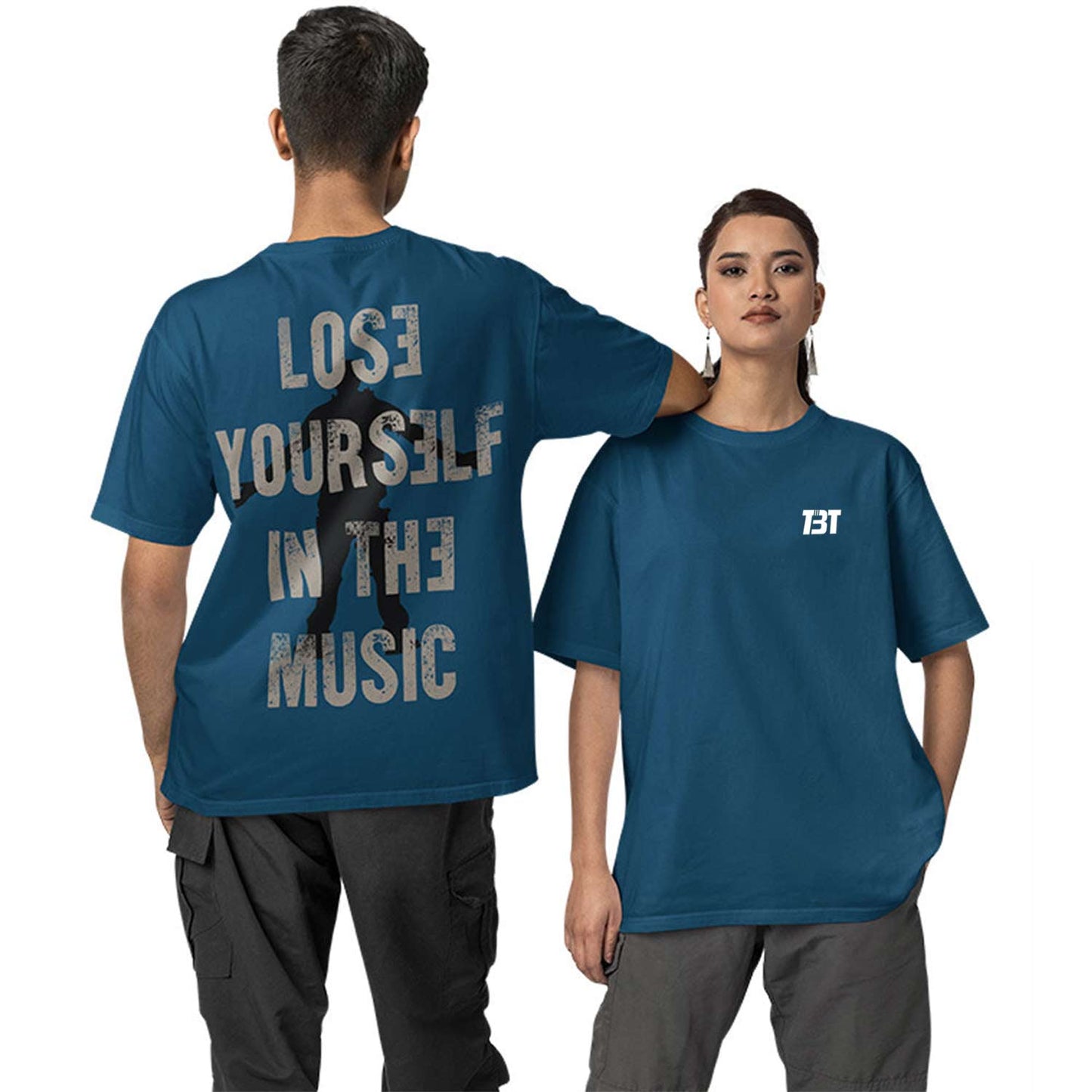 Oversized T shirt - Lose Yourself In The Music