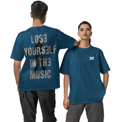 Oversized T shirt - Lose Yourself In The Music