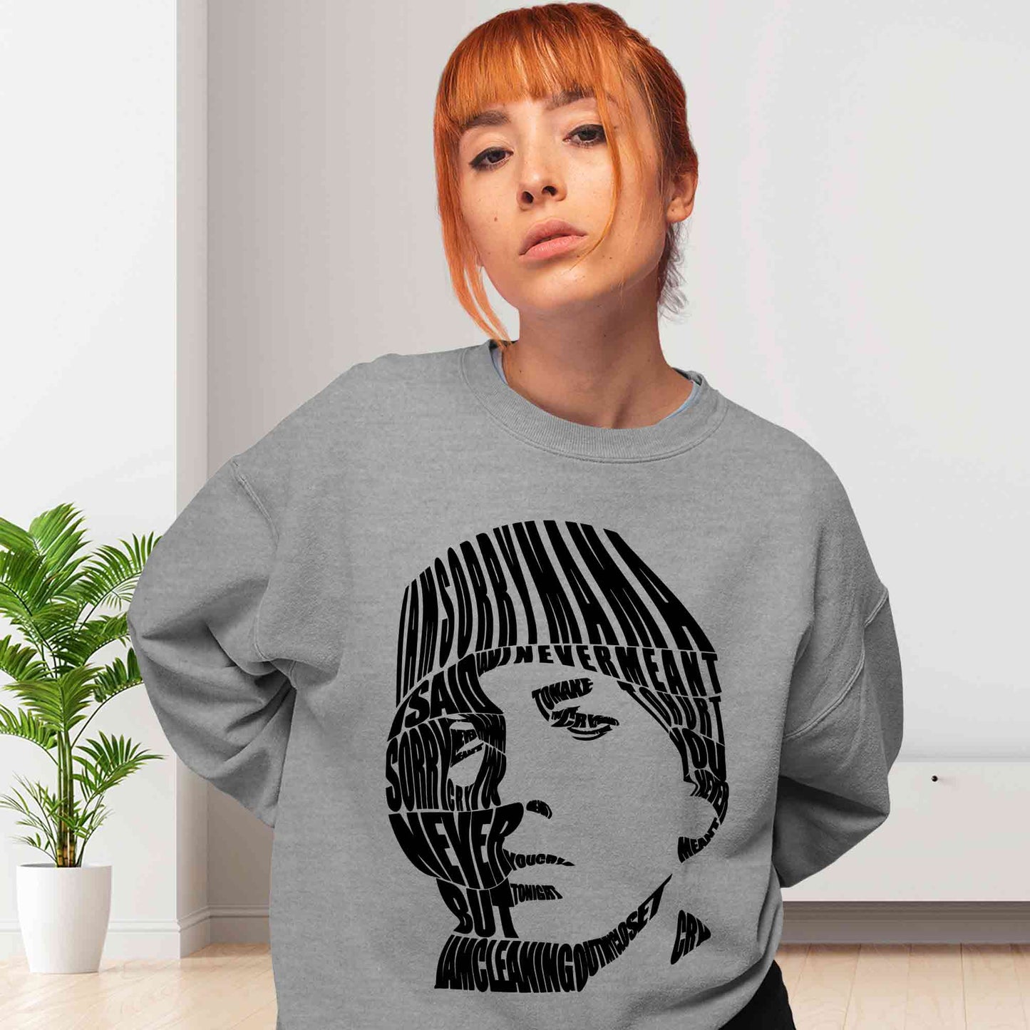 eminem cleaning out my closet sweatshirt upper winterwear music band buy online united states usa the banyan tee tbt men women girls boys unisex gray
