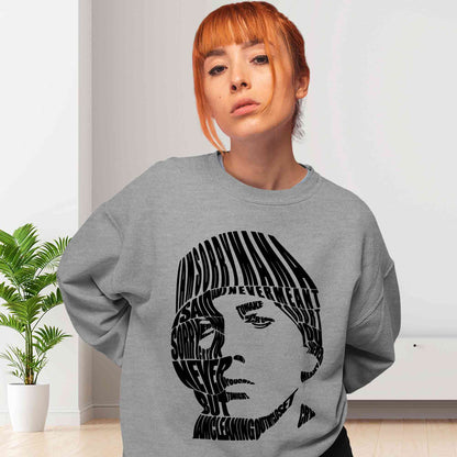 eminem cleaning out my closet sweatshirt upper winterwear music band buy online united states usa the banyan tee tbt men women girls boys unisex gray