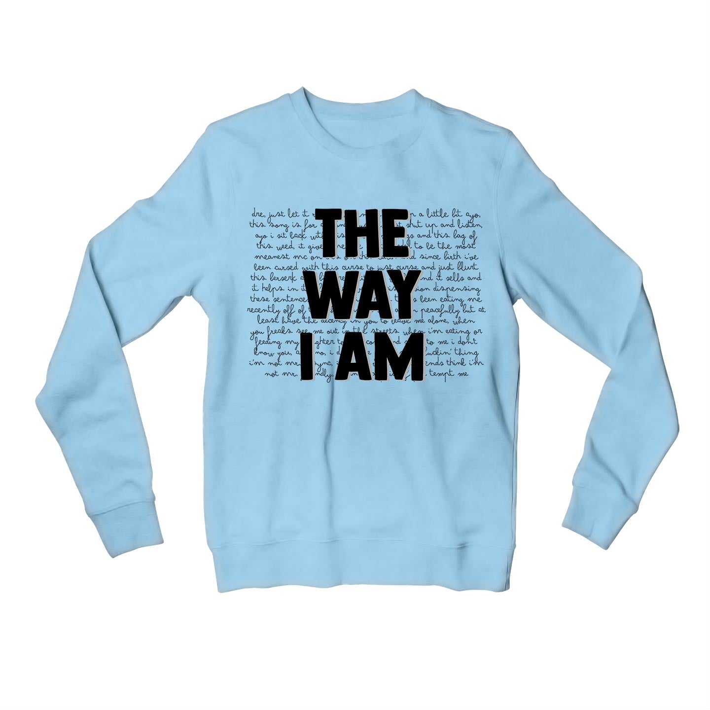 eminem the way i am sweatshirt upper winterwear music band buy online united states of america usa the banyan tee tbt men women girls boys unisex gray