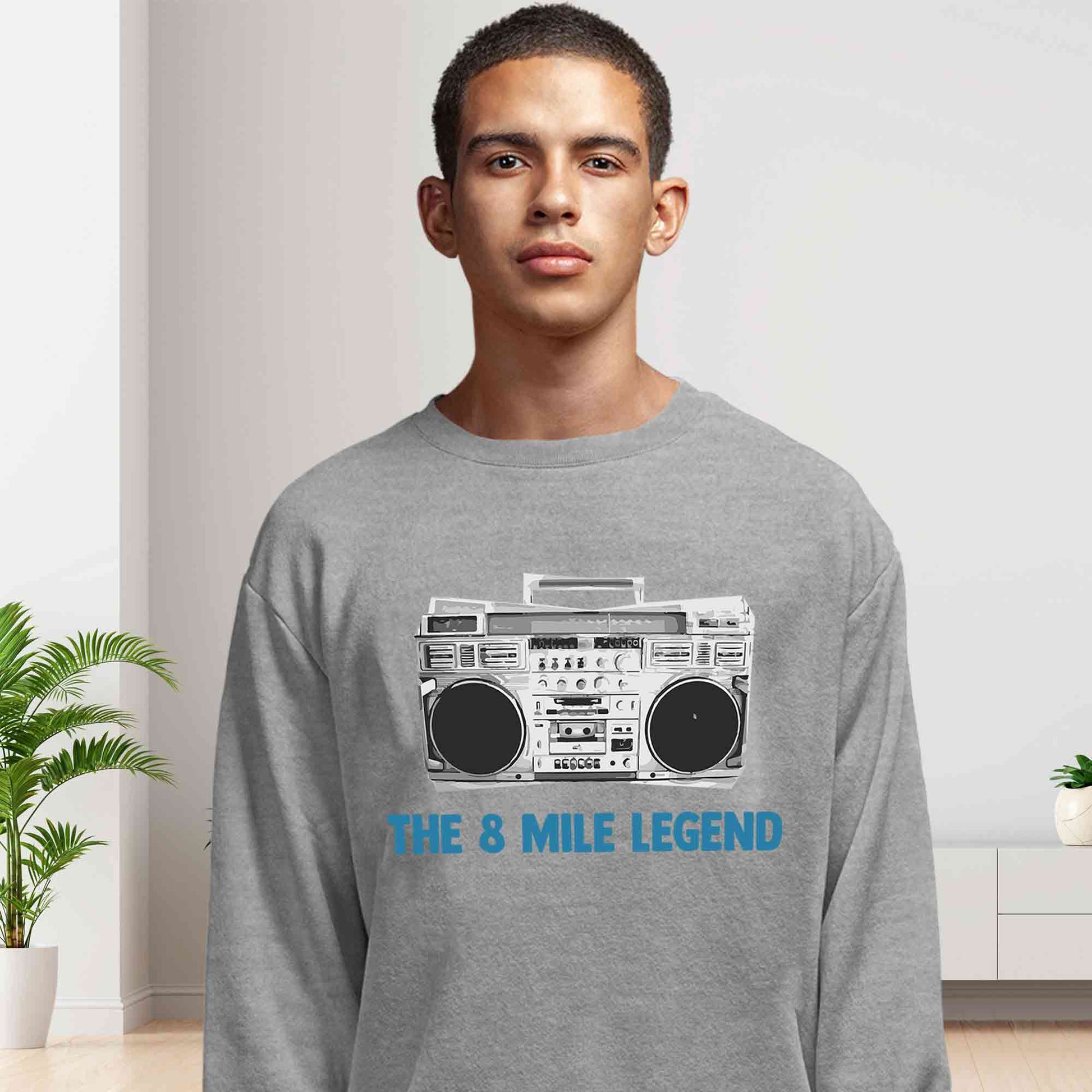 eminem the 8 mile legend sweatshirt upper winterwear music band buy online united states usa the banyan tee tbt men women girls boys unisex gray